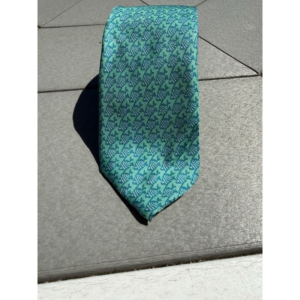 J. Crew Men's Skinny Tie Skinny Stripe 2.5"x59" Classic Prep Grad Workwear Fish